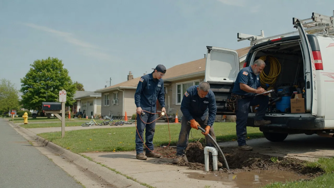 Slab Leak Detection in Marine City, MI near me