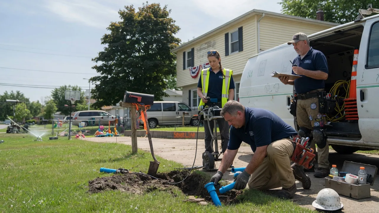 Slab Leak Repair in Marine City, MI near me